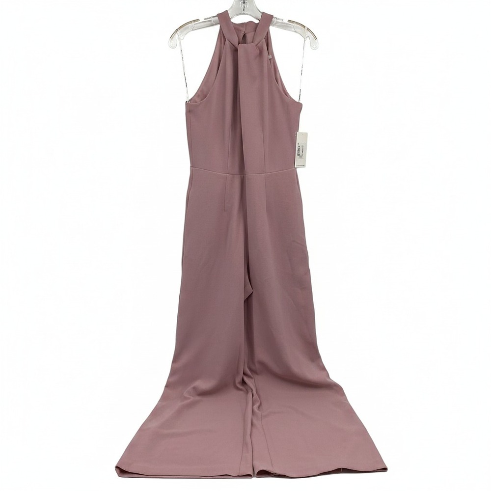 Julia Jordan Pink Sleeveless Wide Leg Jumpsuit | Regular Size 2